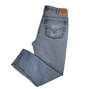 Levi's "516" Men's Lightwash Slim Strait Jeans